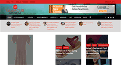 Desktop Screenshot of glamourmantra.com