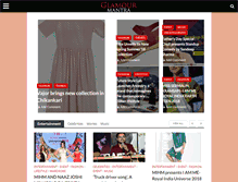 Tablet Screenshot of glamourmantra.com